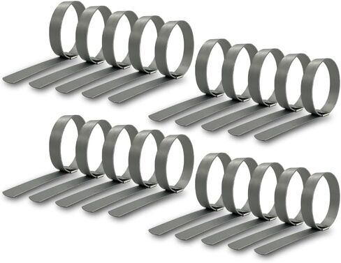 T30069 Center Punch Tool + (qty 20) 2" Center Punch Clamps qty (20), CP0899-5/8" w x 2" ID in Saudi Arabia