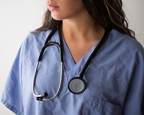 Stethoscope-Acoustic Professional Stethoscope- Cardiology Stethoscope (2PK) in Saudi Arabia