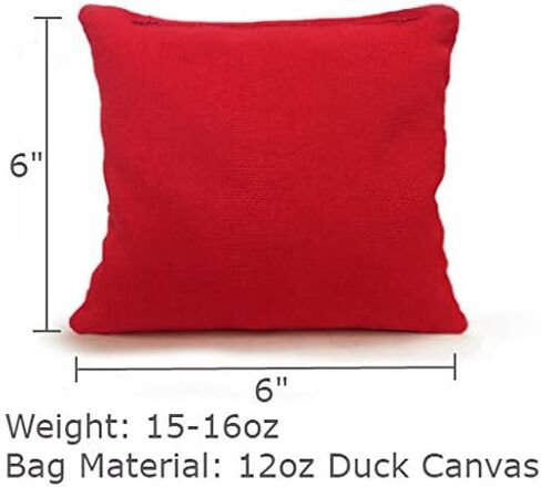 8 Standard Corn Filled Regulation Duck Cloth Cornhole Bags in Saudi Arabia