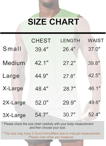 Mens Gradient Shirts Sleeveless Dry Fit Tank Tops Loose Fit Crew Neck Workout Fittness Shirts in Kuwait