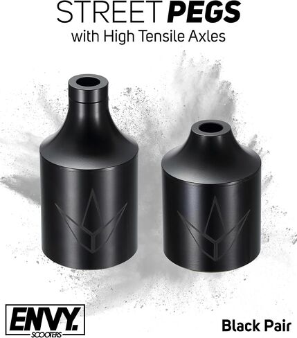 Envy Scooters STREET Pegs Set with Axle Hardware - Pair - Lightweight & Durable Pro Scooter Pegs for Stunt Scooters in Saudi Arabia