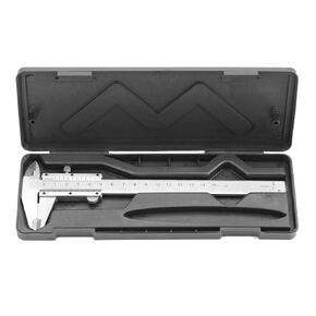 Caliper, Carbon Steel Micrometer Gauge Measuring Tool Manual Micrometer Caliper 0.02mm High Accuracy Caliper for Household and Industrial Measurement, 0-150mm Measuring Range