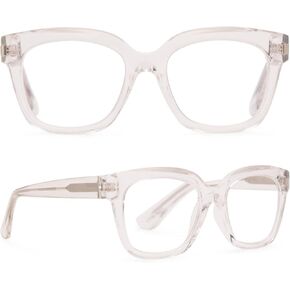 DIFF Reading Glasses blue light blocking, designer lightweight oversized readers Ava Eyewear for Women