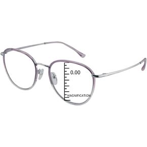 Orion, Progressive Blue Light Blocking Lightweight Readers, Anti-Reflective Resin Lens, 0 Power on Top Lens