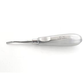 German Dental Root Tip Serrated Elevator DEL-77R, Premium Grade Stainless Steel Dental Instrument
