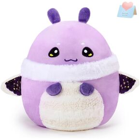 12 Inch LED Cuddly Pink Butterfly Plush Pillow,Super Soft Butterfly Stuffed Animals Plush Toys,Light up Stuffed Plushies Insect Plush Doll Animal Toy for Kids Girls Women Lovers