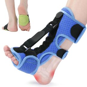 Plantar Fasciitis Night Splint,Plantar Fasciitis Brace for Plantar Fasciitis Relief,Double Effect Plantar Fasciitis Relief, Night Splint for Heel Pain Suitable for Men and Women,Purple