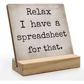 But Did You Document It Desk Decor, Funny Office Wood Plaque, Office Shelf Decor, Funny Coworkers Gifts Wooden Plaque Sign with Wood Stand for Home Office Shelf Tabletop Decor