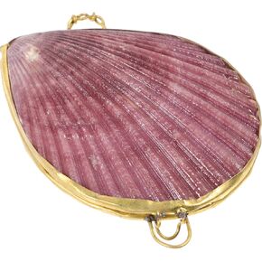 PACKOVE Shell Trinket Box Shell Jewelry Box Sea Shells Figurines Seashell Storage Box Mermaid Jewelry Box Unique Ring Box Jewelry Trinket Box Decorative Jewelry Boxes
