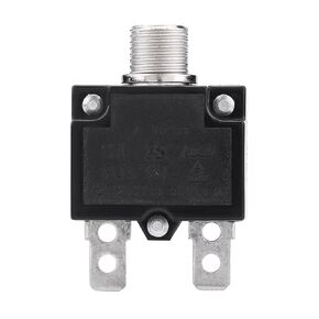 125/250V AC Thermal Overload Protector Reset Thermal Switch Circuit Breaker Over Current Overload Protector for Generator(15A) for delta shopmaster reset button table saw