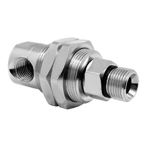 Mosmatic 33.351 اتحادات دوارة DGG دوارة 90 درجة G1 1/4 "NPTF G2 1/4" NPTM