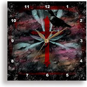 3dRose LLC Maine Coon 10 by 10-Inch Wall Clock