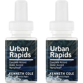 Pura & Kenneth Cole Home Scent Refill - Smart Home Air Diffuser Fragrance - Up to 120-Hours of Luxury Fragrance per Vial - Clean Diffuser Fragrance - Household Essential - 2 Pack, Patchouli Park