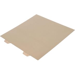 3D Printer Build Plate, 305 x 305mm Double Sided Flex Steel Bed, Heat Resistance Flexible Easy Removal, PEI Steel Sheet Plate for VORON2.4 (Steel Plate)