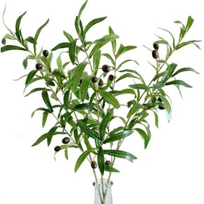 Artificial Eucalyptus Greenery Stems Fake Lotus Leaves Plants Green Leaves for Home Office Indoor Outdoor DIY Wreath Decor (3PCS)