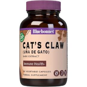 BlueBonnet Cat's Claw Bark Extract Supplement, 60 Count