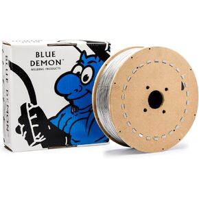 Blue Demon E71T-1/1M X .035 X 11LB Spool Dual Shield Gas Shielded Flux Core Welding Wire, General Purpose, All Position, Low Fumes, Stable Arc, Requires Shielding Gas