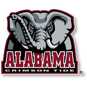 Alabama Crimson Tide Sports Team Large Mascot Vinyl Decal Sticker Officially Licensed Collegiate Product