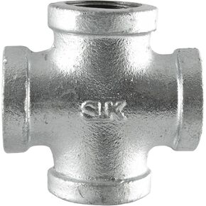 LDR Industries 303 1X7 Galvanized Pipe Nipple, 1" x 7", 1-Inch X 7-Inch, No Color