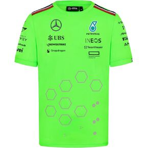 Mercedes AMG Petronas F1 Men's 2024 Team Set Up Tshirt