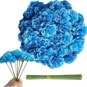 Marigold Flower Heads Bulk 50Pcs, Silk Marigold Artificial Flowers for Diwali Home Decor DIY Wreath Garland Craft Baby Shower Wedding Party Decoration Halloween Christmas New Year Decor(Black)