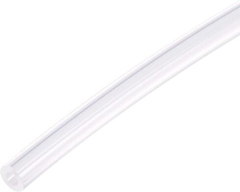 Uxcell PTFE خرطوم أنابيب ارتفاع درجة الحرارة أنبوب الأنابيب العازلة خرطوم طابعة ثلاثية الأبعاد 2 مم معرف × 4 مم OD × 32.8 قدم شفاف in Saudi Arabia