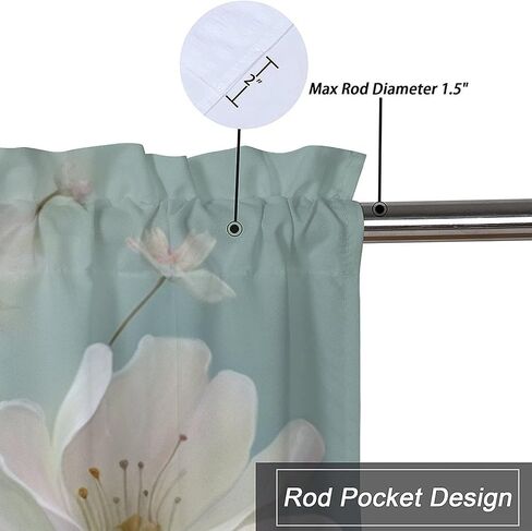Sunflower Valance Curtains Blackout Farmhouse Rustic Country Wooden Plank Butterfly Privacy Window Valances for Living Room 54 by 18 in, 1 Panel in Saudi Arabia