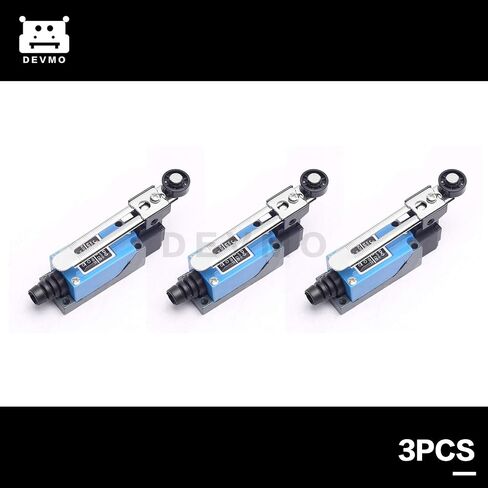3pcs ME-8108 Momentary Limit Switch Adjustable Roller Lever Arm NC-NO CNC Mill Router Laser Plasma Compatible with Ar-duino in Saudi Arabia