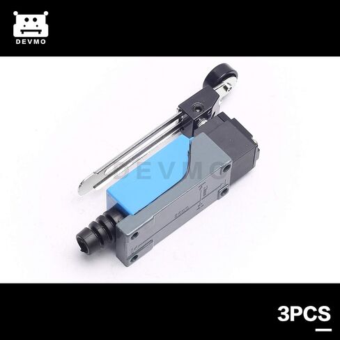 3pcs ME-8108 Momentary Limit Switch Adjustable Roller Lever Arm NC-NO CNC Mill Router Laser Plasma Compatible with Ar-duino in Saudi Arabia