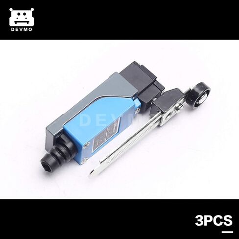 3pcs ME-8108 Momentary Limit Switch Adjustable Roller Lever Arm NC-NO CNC Mill Router Laser Plasma Compatible with Ar-duino in Saudi Arabia