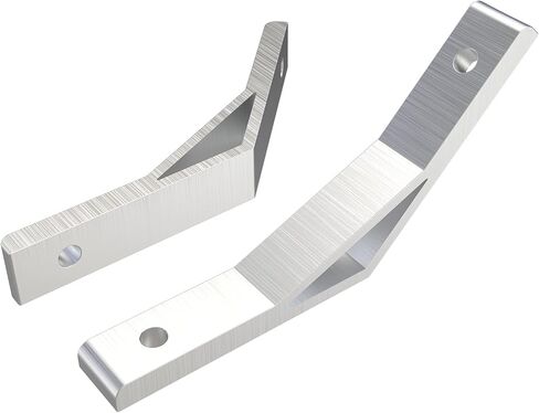 4Pcs 45 Degree/135 Degree 2020 Corner Angle Bracket Connection Joint for 2020 Series Aluminum Extrusion Profile (45 Degree) in Saudi Arabia