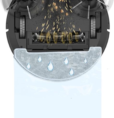 قطع قماش بديلة من Ultenic مكونة من 3 قطع للمكنسة الكهربائية الروبوتية D5/D5s Pro in Kuwait