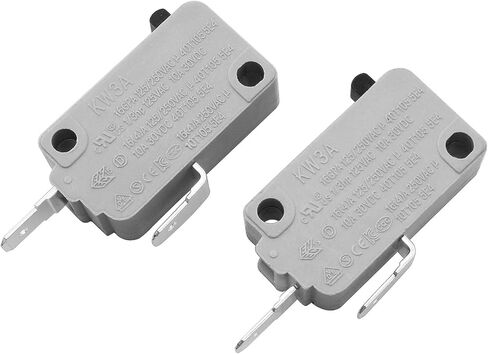 KW3A Microswitch 2PCS 16A 125/250V باب فرن الميكروويف التبديل الجزئي (مفتوح عادة ومغلق عادة) in Kuwait