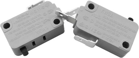 KW3A Microswitch 2PCS 16A 125/250V باب فرن الميكروويف التبديل الجزئي (مفتوح عادة ومغلق عادة) in Kuwait