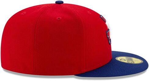 قبعة New Era Texas Rangers Authentic Collection Alt 3 59FIFTY للرجال، باللون الأحمر in Saudi Arabia