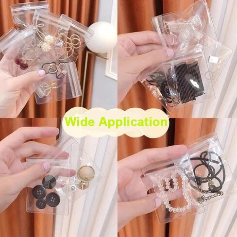 كتاب تخزين المجوهرات الشفاف - كتيب منظم المجوهرات، ألبوم عرض تخزين المجوهرات للخواتم والقلائد والأساور والمسمار والأقراط (84 فتحة للبطاقات + 50 حقيبة مجوهرات بسحاب شفاف) in Kuwait