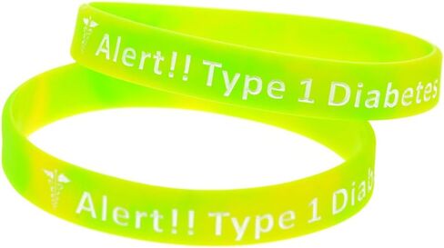 Type 1 Diabetes Diabetic Bracelet Insulin Dependent Medical Alert (All Styles) in Saudi Arabia