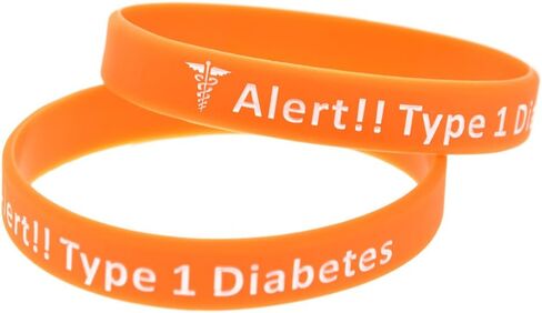 Type 1 Diabetes Diabetic Bracelet Insulin Dependent Medical Alert (All Styles) in Saudi Arabia