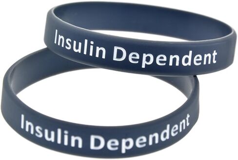 Type 1 Diabetes Diabetic Bracelet Insulin Dependent Medical Alert (All Styles) in Saudi Arabia