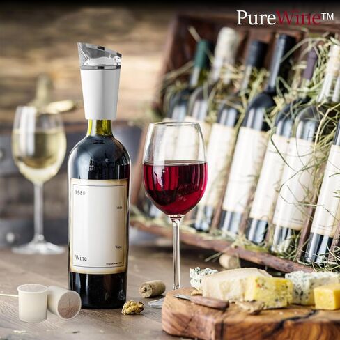 PureWine Phoenix Bio-Pods 8-Pack Refill for Wine Filter - Eco-Friendly, Portable, Reusable Wine Aerator - Histamine & Sulfite Filter & Purifier in Saudi Arabia