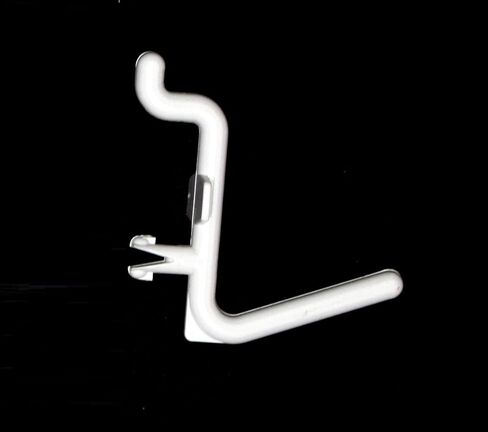 JSP Manufacturing Plastic L Style Peg Board Hook Kit | Garage Tool Craft Jewelry Storage Pegboard Organizer (50, White) in Saudi Arabia