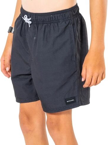 Rip Curl Boy's Bondi Volley (Big Kids) Black 26 (12 Big Kid) in Saudi Arabia