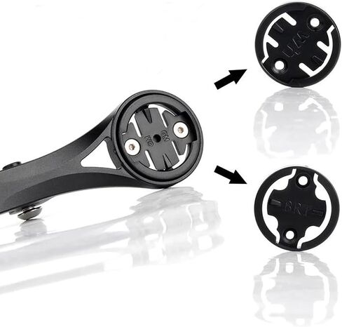 Out Front Bike Computer Mount, Garmin Bike Mount for Road Bikes Integrated Handlebar,Out Front Garmin Mount Compatible with Garmin Bike Computer,Wahoo,Bryton,Cateye & GoPro Full Range Action Cameras in Saudi Arabia
