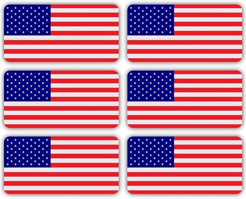 6 pcs REFLECTIVE USA Stealthy Flag Hard Hat Stickers, Black Ops Hardhat Decals | Tactical Morale Military Gear Labels | USA American Flag Helmet Toolbox in Saudi Arabia