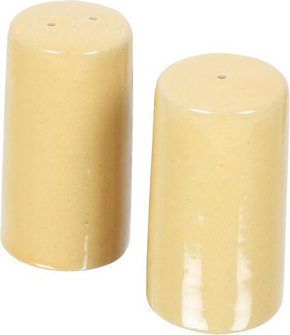 هزازات ملح وفلفل سيراميك| حامل لطاولة الطعام|موزعات للمنزل والمطبخ باللون الأخضر (مجموعة من 2) in Kuwait