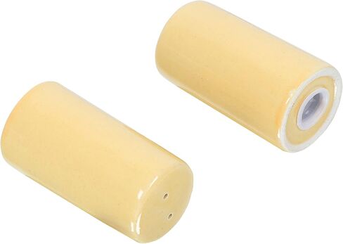 هزازات ملح وفلفل سيراميك| حامل لطاولة الطعام|موزعات للمنزل والمطبخ باللون الأخضر (مجموعة من 2) in Kuwait