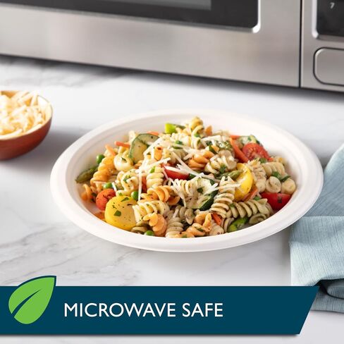 Hefty ECOSAVE Compostable Paper Plates, 8-3/4 Inch, 60 Count in Saudi Arabia