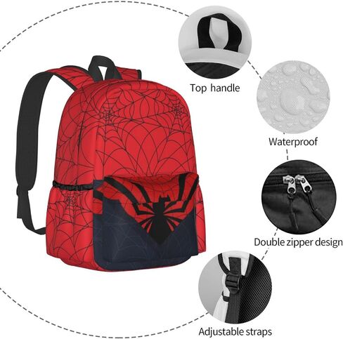 Backpack travel leisure backpack, PVC coated waterproof Oxford cloth material suitable for young boys/girls, with mosaic printed pattern suitable for school backpacks for students aged 5+ in Saudi Arabia