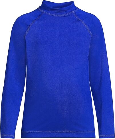 Lands' End Boys UPF 50 Long Sleeve Swim Shirt Rash Guard in Saudi Arabia