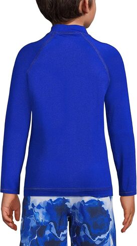 Lands' End Boys UPF 50 Long Sleeve Swim Shirt Rash Guard in Saudi Arabia